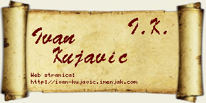 Ivan Kujavić vizit kartica